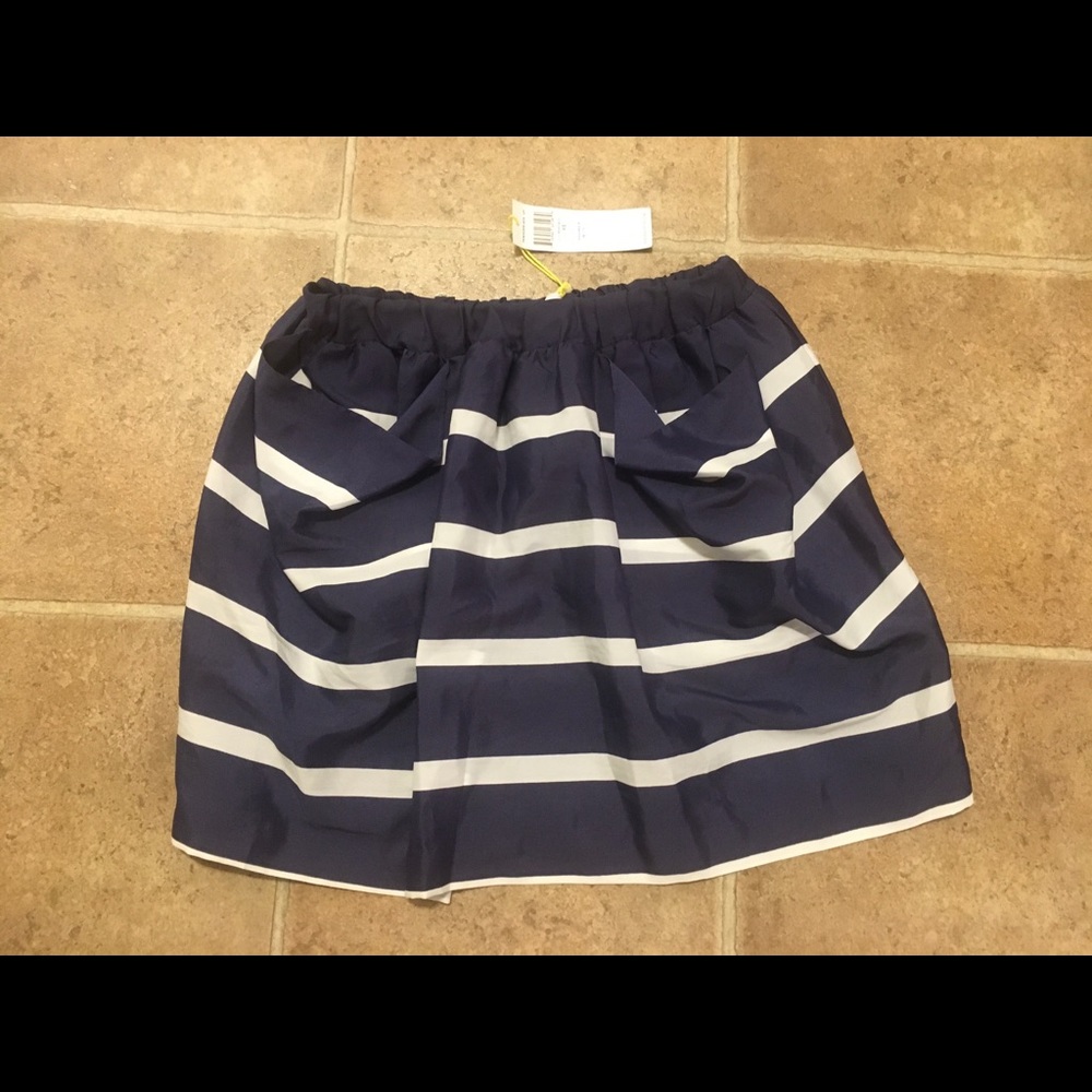 Striped high wasted. Never worn. With tags.